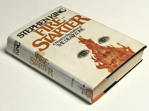 Firestarter Stephen King 1980 Viking HC DJ First Edition Printing Former Library - Bild 1 von 11