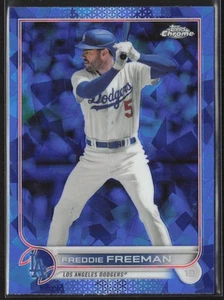 2022 Topps Chrome Update Sapphire Edition #US330 Freddie Freeman Dodgers - Picture 1 of 2