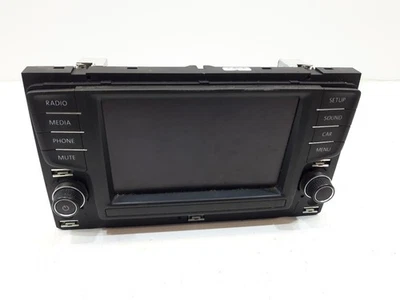 2016 VOLKSWAGEN PASSAT Radio Stereo Kopf Einheit 3G0919605 Benötigt Code & - Bild 1 von 4