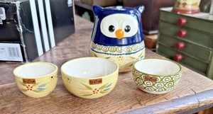 Temp-Tations Old World Nesting Owl Measuring Cups - Picture 1 of 7