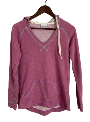 Columbia Sudadera con Capucha Para Mujer XS Rosa Tropic Haven Sólida Sudadera Pullover #C1737WH Foto 1 de 4