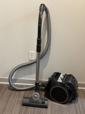 Miele Boost CX1 Cat & Dog Obsidian Black Compact Bagless Canister Vacuum SNCE0 - Image 1 of 4