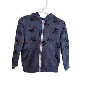 Disney Mickey Mouse All Over Print Hoodie Size 3T - Picture 1 of 3