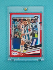 Panini Donruss Soccer 2023-24 Lionel Messi /299 Red Optic - Picture 1 of 2