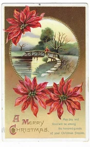 Vintage Postcard "A Merry Christmas" Posted 1911 - Picture 1 of 2