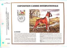 Feuillet 1er jour Monaco 1985 Exposition canine internationale