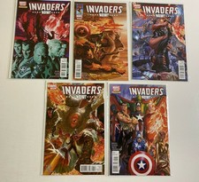 Invaders Now set from:#1-5 Marvel 5 different books 8.0 VF (2010-'11) all "A"s