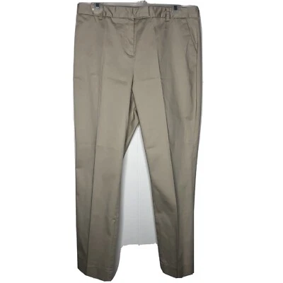 Charter Club Pant Shop Khaki Pants Size 10 Beige Pockets Straight Leg Career - Image 1 of 4