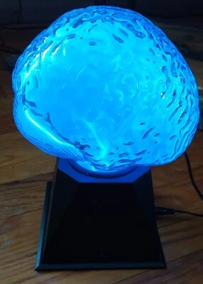 Blau Plasma Gehirn Neuheit Bewegung Lampe Licht Halloween Party Requisite - Bild 1 von 4