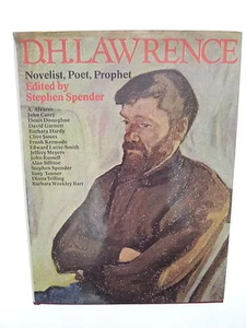 Vintage Book D.H Lawrence Novelist Poet Prophet Stephen Spender 1973 1st Edition - Picture 1 of 12