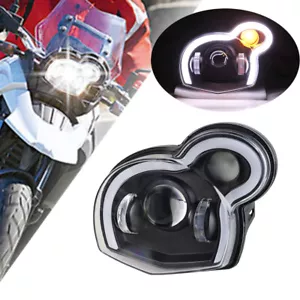 Brightest Headlamp LED Headlight Projector DRL For 2011-2017 G650GS Sertao R13 - Bild 1 von 10