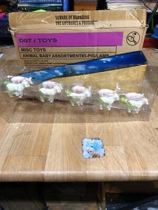 S5/3) Nature’s Wonders HD Animal Baby Assortment Pig Lamb 10 Pieces New - Picture 1 of 6