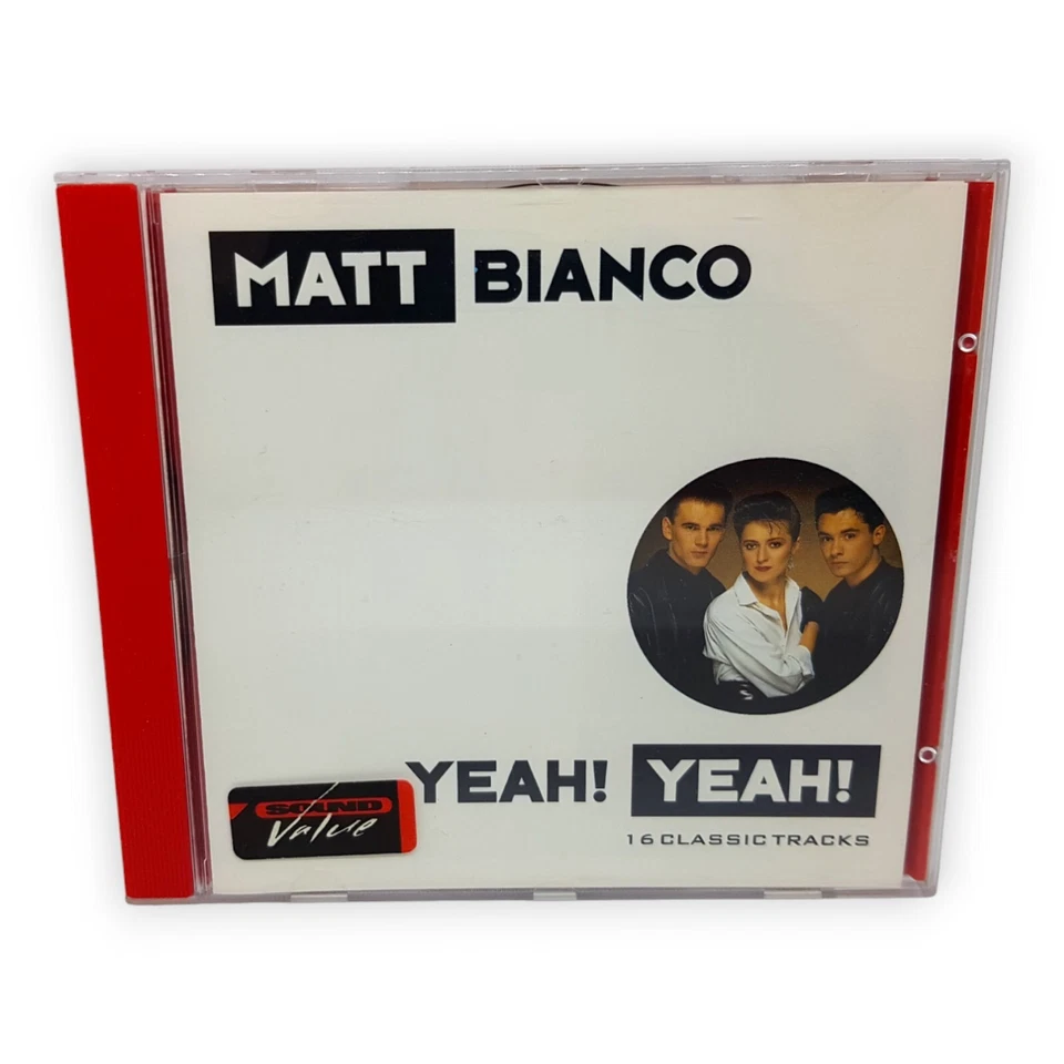 Yeah Yeah Matt Bianco CD Album 16 Classic Tracks Summer Song Indigo Wap Bam Fire - Bild 1 von 4