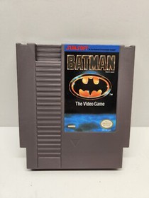 Batman The Video Game ORIGINAL NINTENDO NES GAME Tested