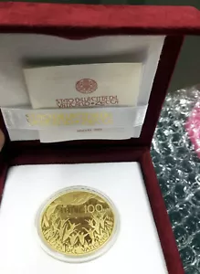 Vatikan PP 2021 Gold 100 EURO € Vaticano Oro Proof 100€ 799 Stück Goldmünze - Bild 1 von 4