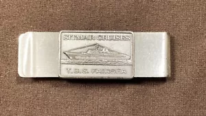 Recuerdo de viaje vintage con clip para dinero de crucero Fairsea TSS - Imagen 1 de 7