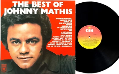 Johnny Mathis – The Best Of Johnny Mathis Vinyl LP 1976 CBS Austalia – CSP 008 - Image 1 of 3