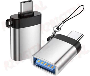 ADATTATORE LETTORE OTG USB TIPO C a USB 3.0 CONVERTITORE TYPE C PC SMARTPHONE - Bild 1 von 8