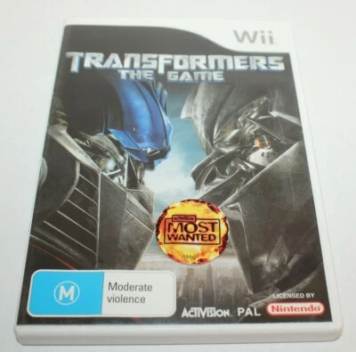 Nintendo Wii Transformers The Game Complete PAL - Image 1 of 2