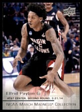 2014-15 Upper Deck NCAA March Madness Elfrid Payton Louisiana-Lafayette Ragin'