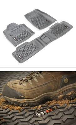 Forro de piso resistente Ridge delantero y trasero 11-19 Dodge Jeep Durango y Grand Cherokee Foto 1 de 4