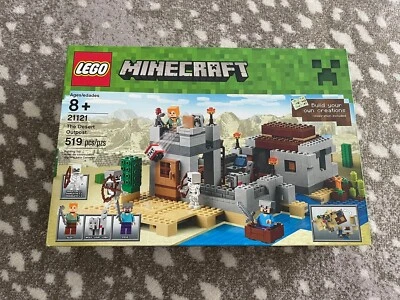 LEGO Minecraft: The Desert Outpost (21121) RETIRED Nov 2017 - Image 1 of 4