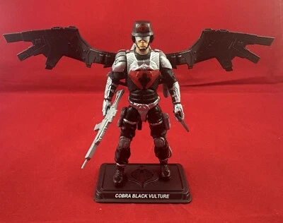 G.I. 2016 Figura de acción suelta exclusiva COBRA BLACK VULTURE de Joe Joecon Foto 1 de 4