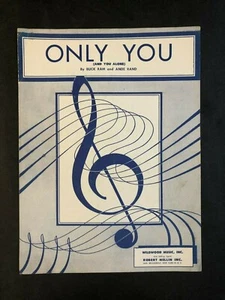 Vintage Noten 1955 Only You (And You Alone) - Bild 1 von 2