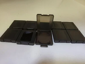 10 NEW SMOKE BLACK PLASTIC PS VITA CARTRIDGE PROTECTION STORAGE GAME CASES #V4 - Picture 1 of 3