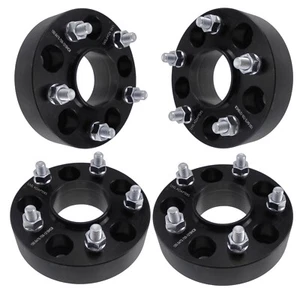 4pcs HubCentric 1.5" Wheel Spacers 5x5 5x127 BLACK fits Jeep Wrangler JK Rubicon - Picture 1 of 3