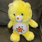 Care Bears Bear Glitter Glow A Lot Superstar Yellow 12' Plush Toy 2006