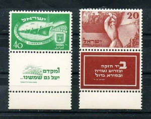 Israel Scott #33-34 Full Tab Set - extrem fein neuwertig nie klappbar - *ATEMBERAUBEND* - Bild 1 von 1