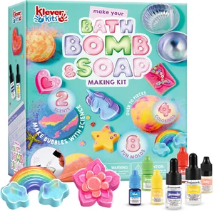 Bath Bomb, Soap Making Kit for Kids, 2-In-1 Spa Science Kits, DIY Make Your O... - Picture 1 of 1