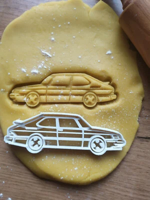 NEU ähnlich Saab 900 Turbo Ausstecher Form  Ausstechform Auto Cutter Salzteig - Bild 1 von 4