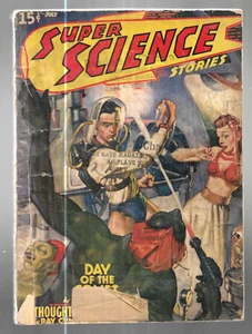 Super Science Stories Vol1 #3 July 1940 great old pulp Filler Copy - Picture 1 of 3