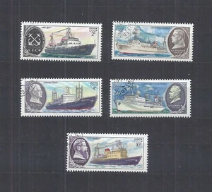 Russia 1980 Research Ships (Scott 4881-85 ) Set of 5 CTO NH - Picture 1 of 1