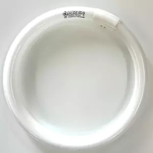 NEW GE FC12T9/CW 32W Fluorescent Circline T9 12" 4100K 4 Pin Light Bulb 33890 - Picture 1 of 4