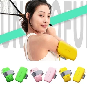 Double Zipper Mobile Phone Armband Waterproof Cell Phone Holder Sport - Photo 1 sur 14
