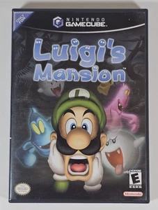Luigi's Mansion (Nintendo GameCube, 2001) CIB Black Label Very Good Tested - Picture 1 of 5