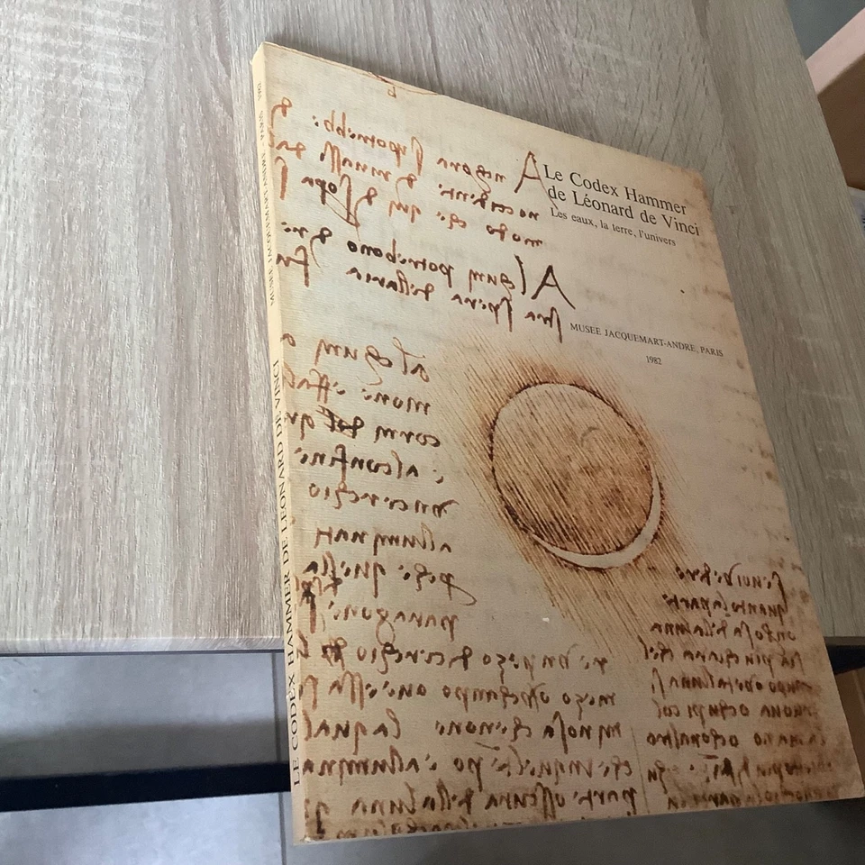 Le codex Hammer de Léonard de Vinci-Catalogue de J.Roberts. - Photo 1/4