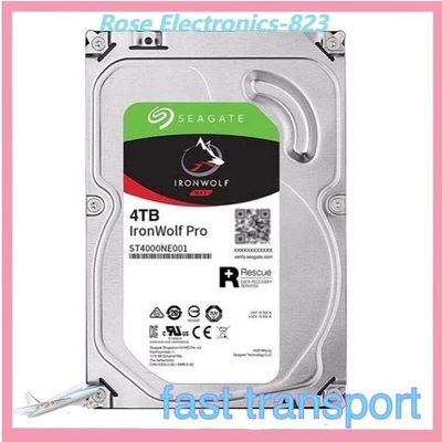 Seagate IronWolf Pro ST4000NE001 4TB 7200RPM 256MB SATA 3.5" NAS HDD Hard Drive - Image 1 of 4