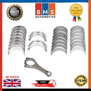 BMW N63B44 4.4 PETROL MAIN AND BIG END BEARINGS SET STD WITH CONNECTING ROD X1 - Picture 1 of 1