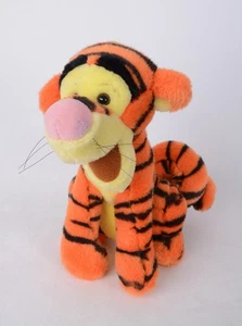 Vintage Tigger Winnie Puuh Plüschtier Stofftier lockiger Schwanz orange 11 Zoll - Bild 1 von 6