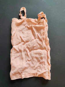 Vêtements Poupée Ancien Type Robe Vieux Rose - Picture 1 of 12