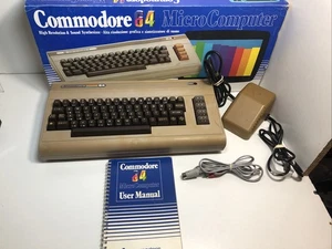 Commodore 64 C64 Breadbin Micro Computer Boxed Instructions Tested - Picture 1 of 20
