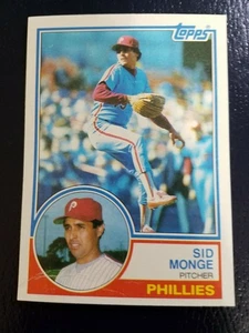 Sid Monge Dan Ford Orioles MLB 1983 Topps WRONG BACK ERROR RARE - Picture 1 of 2