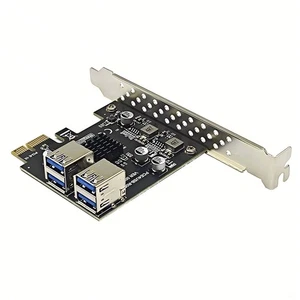 USB3.2 GEN1 PCIE Expansion Card 4 Port USB-A 5Gbps Expansion Card Adapter6504 - Afbeelding 1 van 7