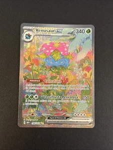 Pokemon 151 Venusaur Ex 198/165 Mew It Special Art Rare Ita Italiano - Photo 1 sur 14