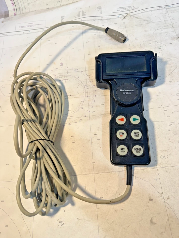 Simrad Robertson AP300X 22081103 Cabezal de control de piloto automático portátil Control remoto AP300 PX Foto 1 de 4