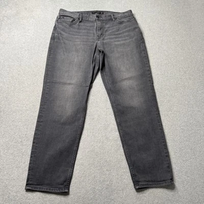 Pantalones de mezclilla elásticos Banana Republic para hombre 32x30 gris atléticos calce cónico Foto 1 de 4